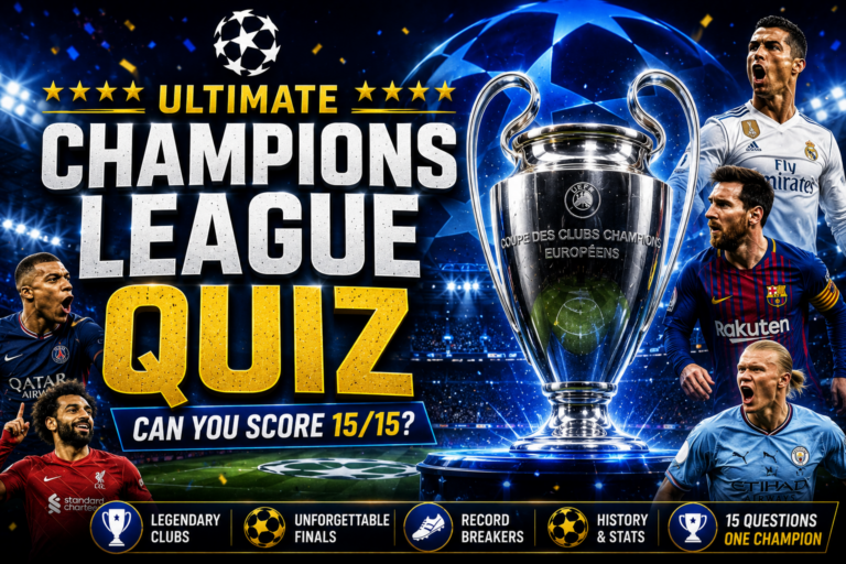Champions League Quiz