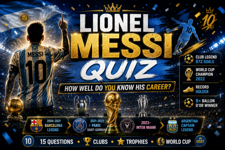 Lionel Messi Quiz