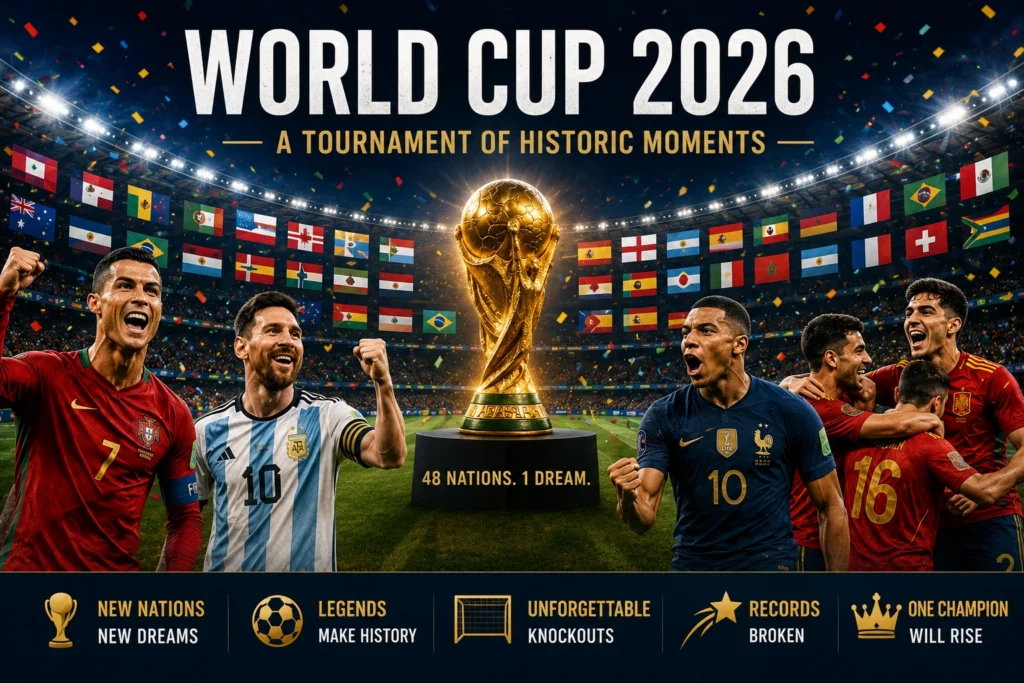 WORLD CUP 2026 – A Tournament of Historic Moments