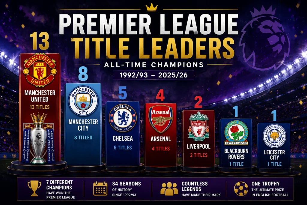 premier league title leaders