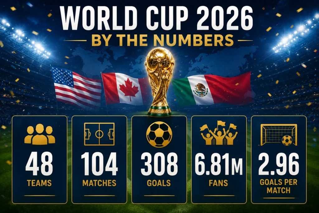 world cup 2026 by numbers