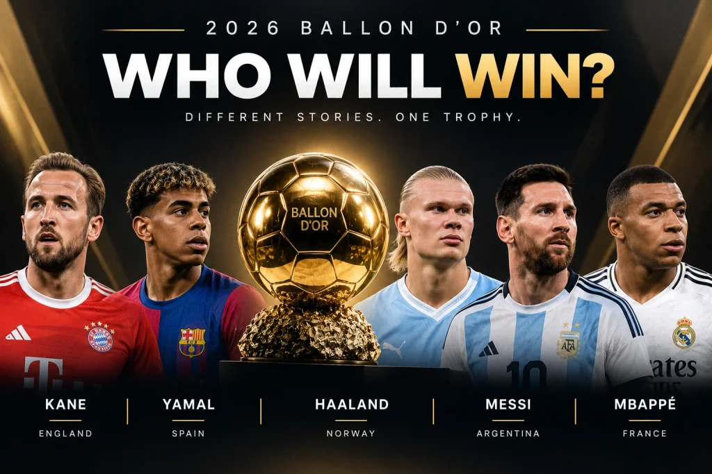 Ballon d'Or trophy who wins in 2026