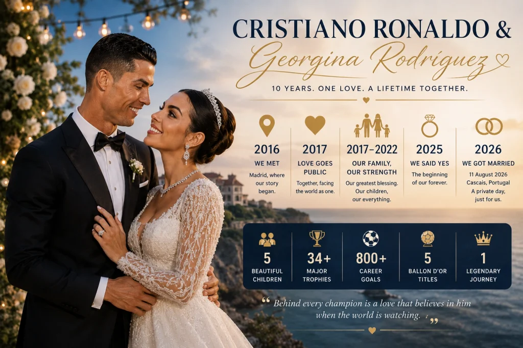 Cristiano Ronaldo and Georgina Rodríguez