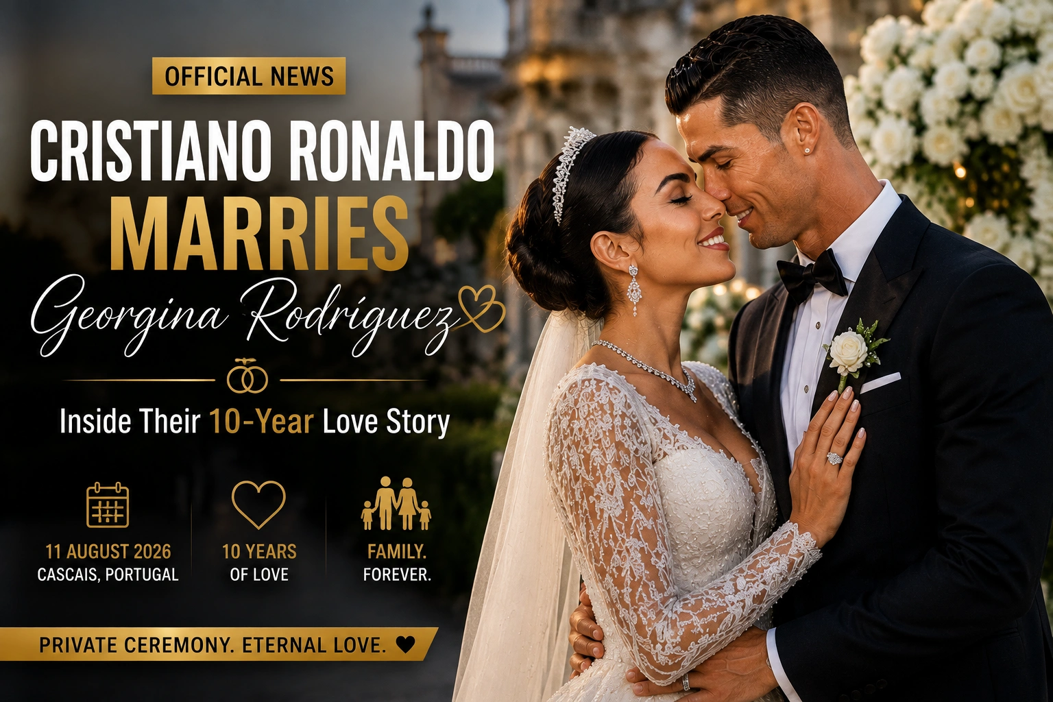 cristiano ronaldo marries georgina rodriguez