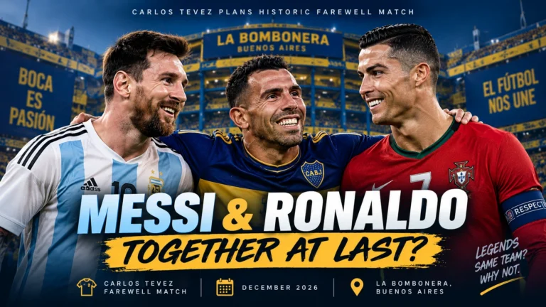 messi and ronaldo together at last